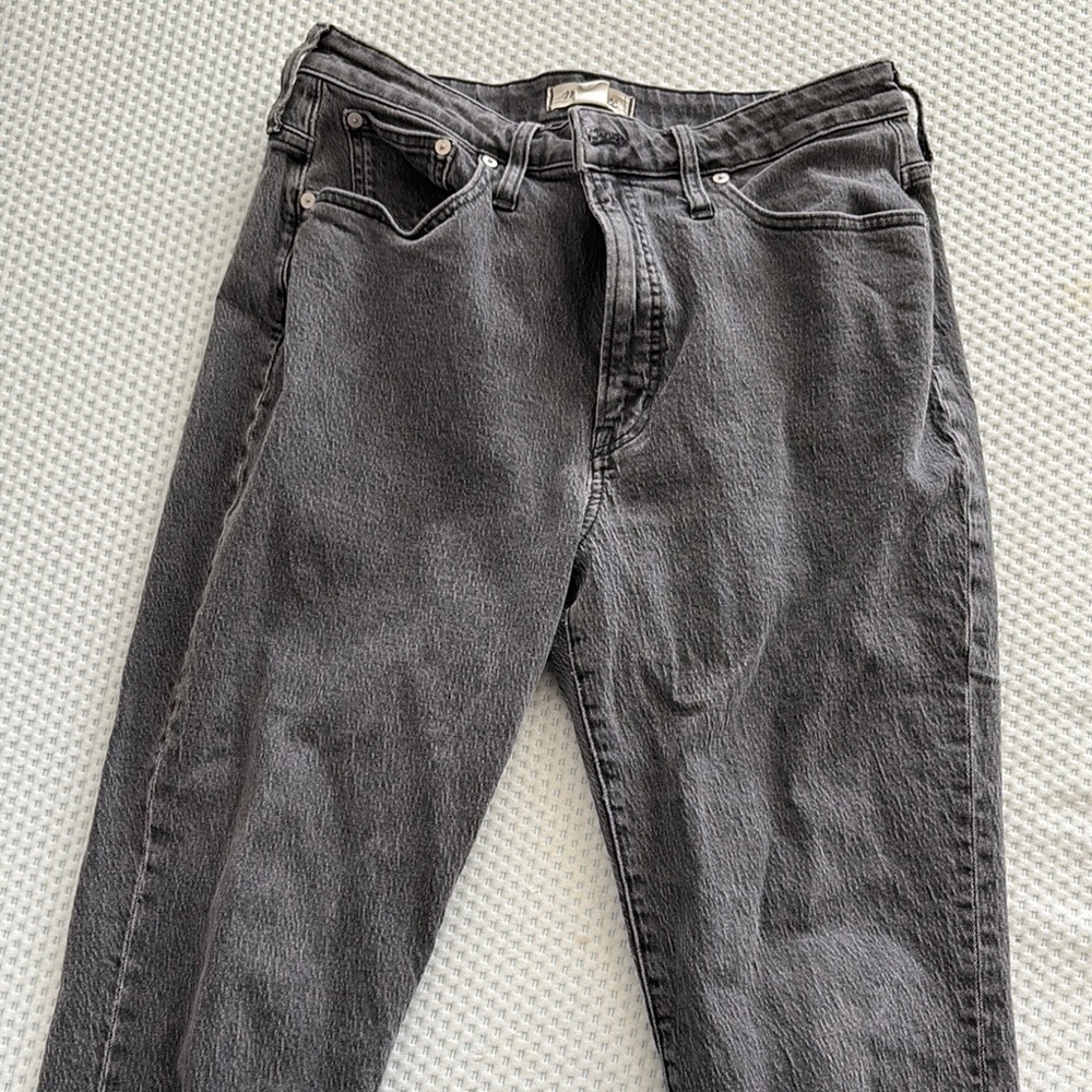 Madewell Gray Straight Leg Pants